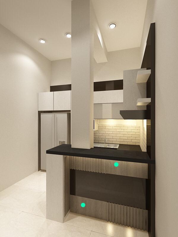 Linear Compact Kitchen